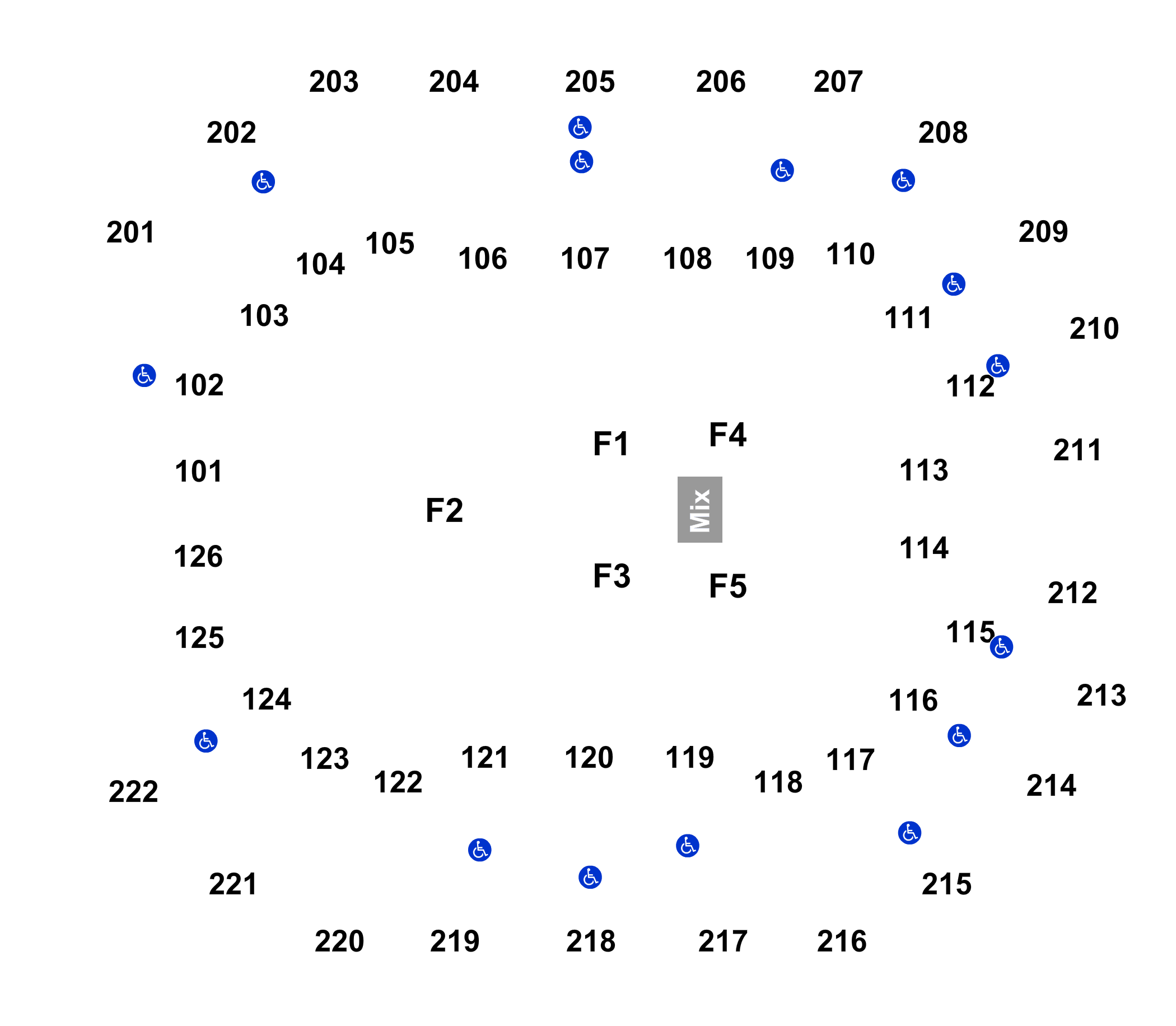 seating chart golden 1 center
