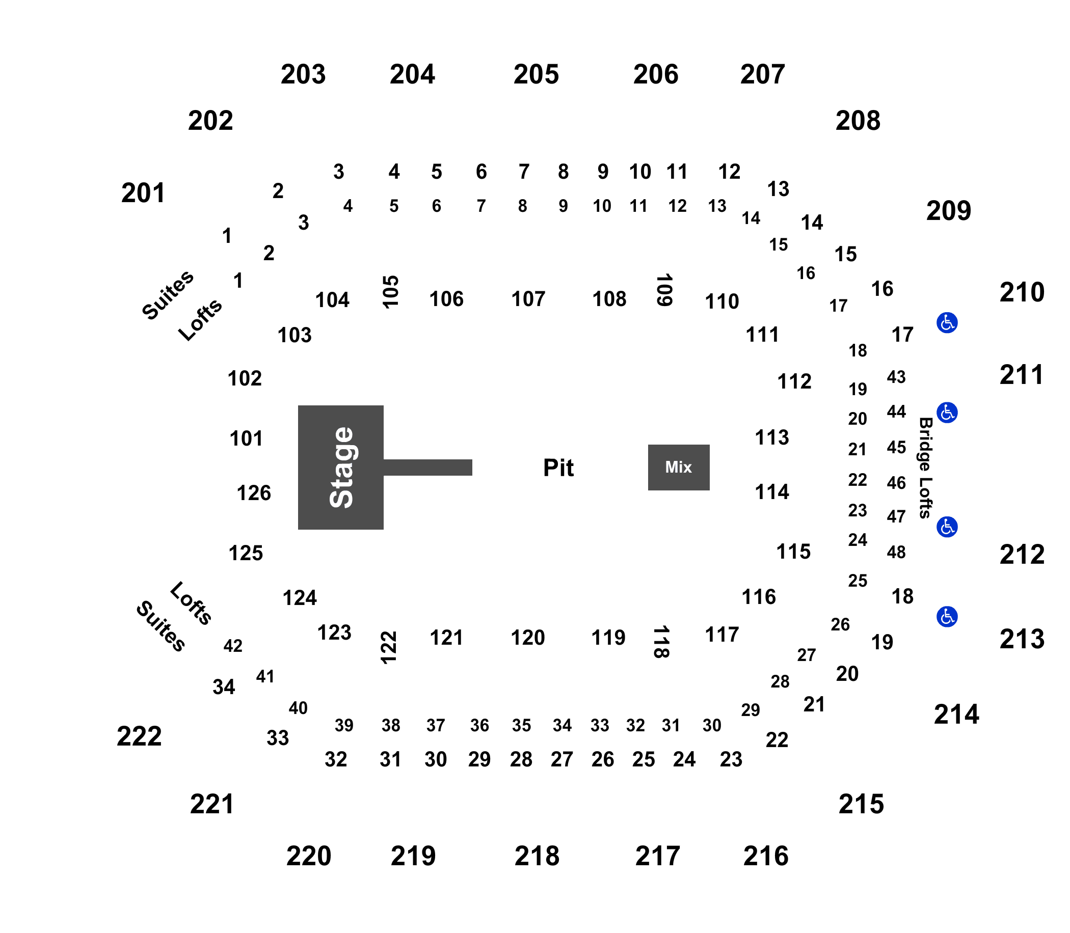 golden 1 center detailed seating chart