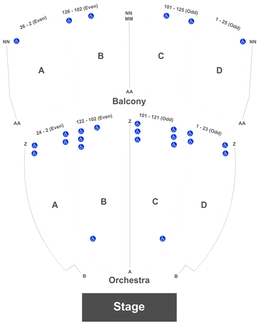Goodyear Seating Chart