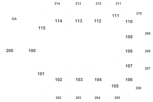 Redhawks Seating Chart