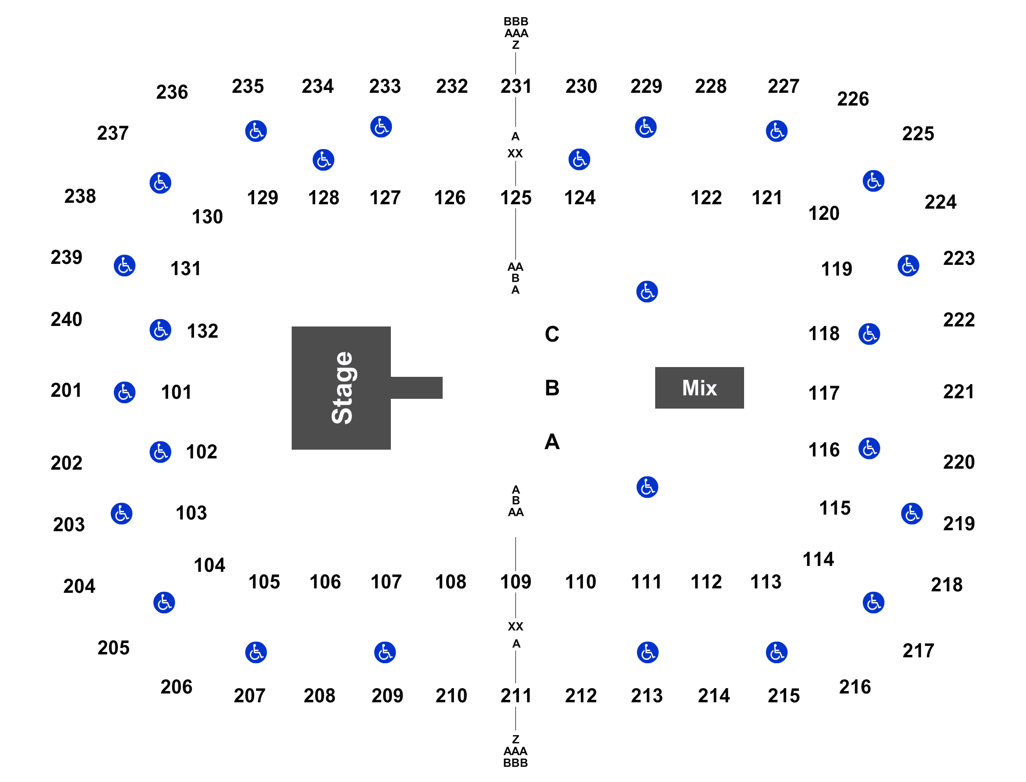 Denver Coliseum Circus Seating Chart