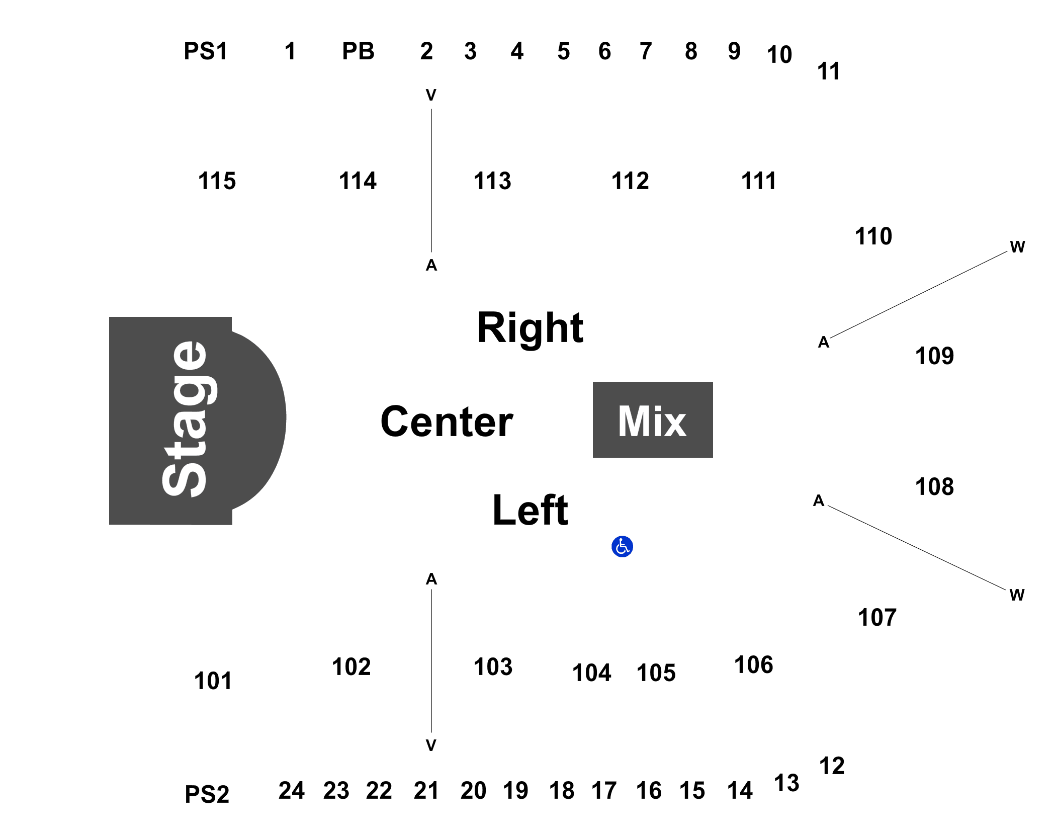 Bloomington Coliseum Seating Chart