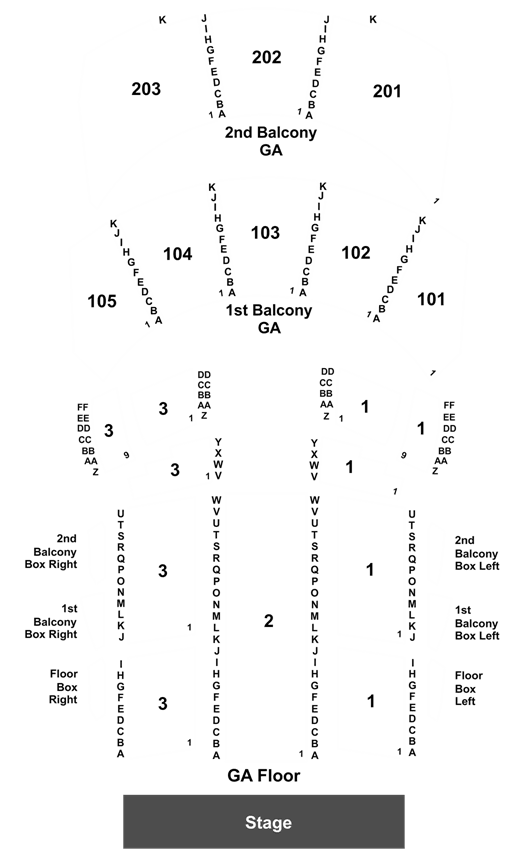 Hammerstein Ballroom Nyc Seating Chart