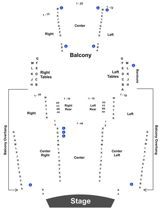 Seating Chart Hard Rock Live Orlando