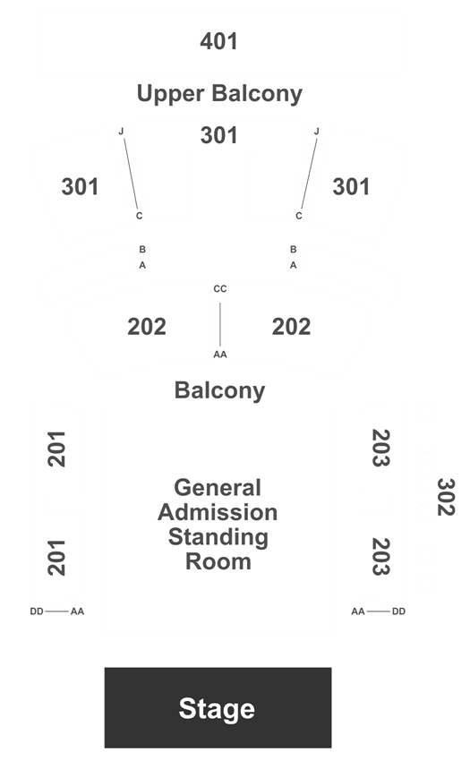 Hard Rock Live Biloxi Seating Chart