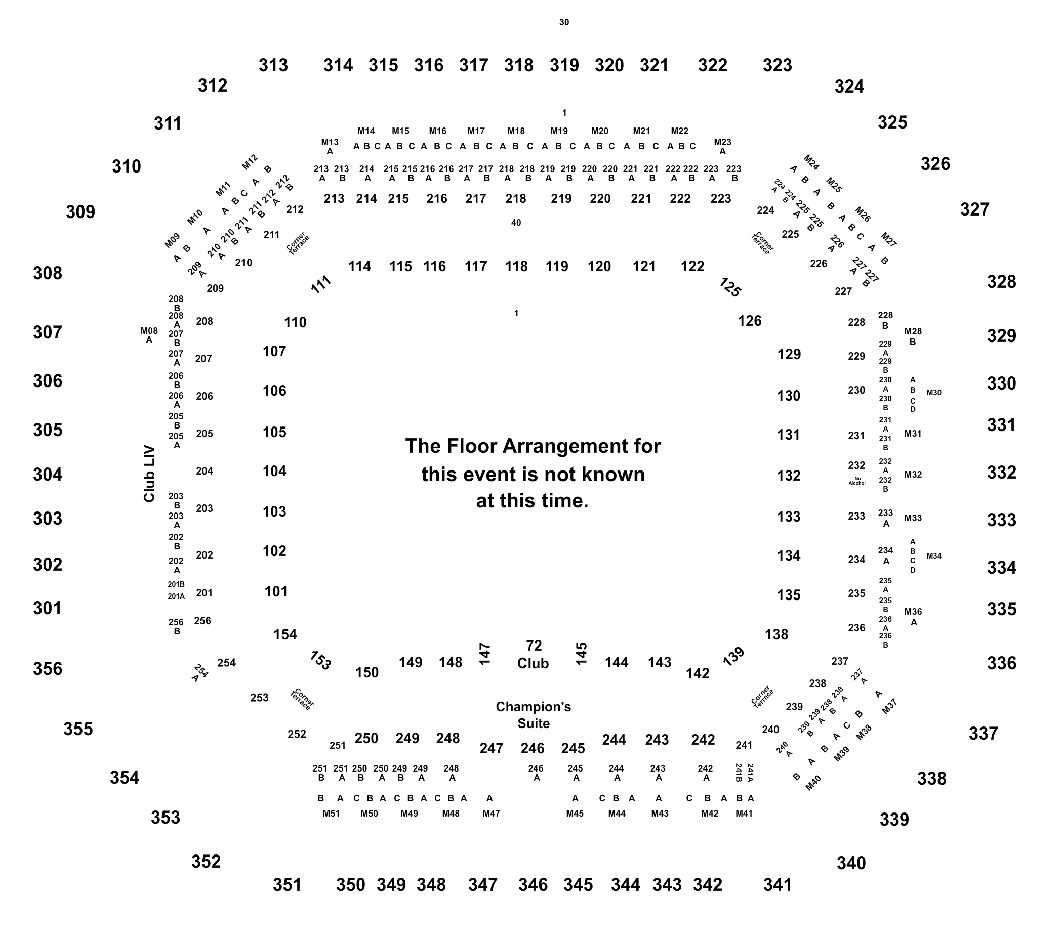 Hard Rock Stadium Miami Gardens Seating Chart