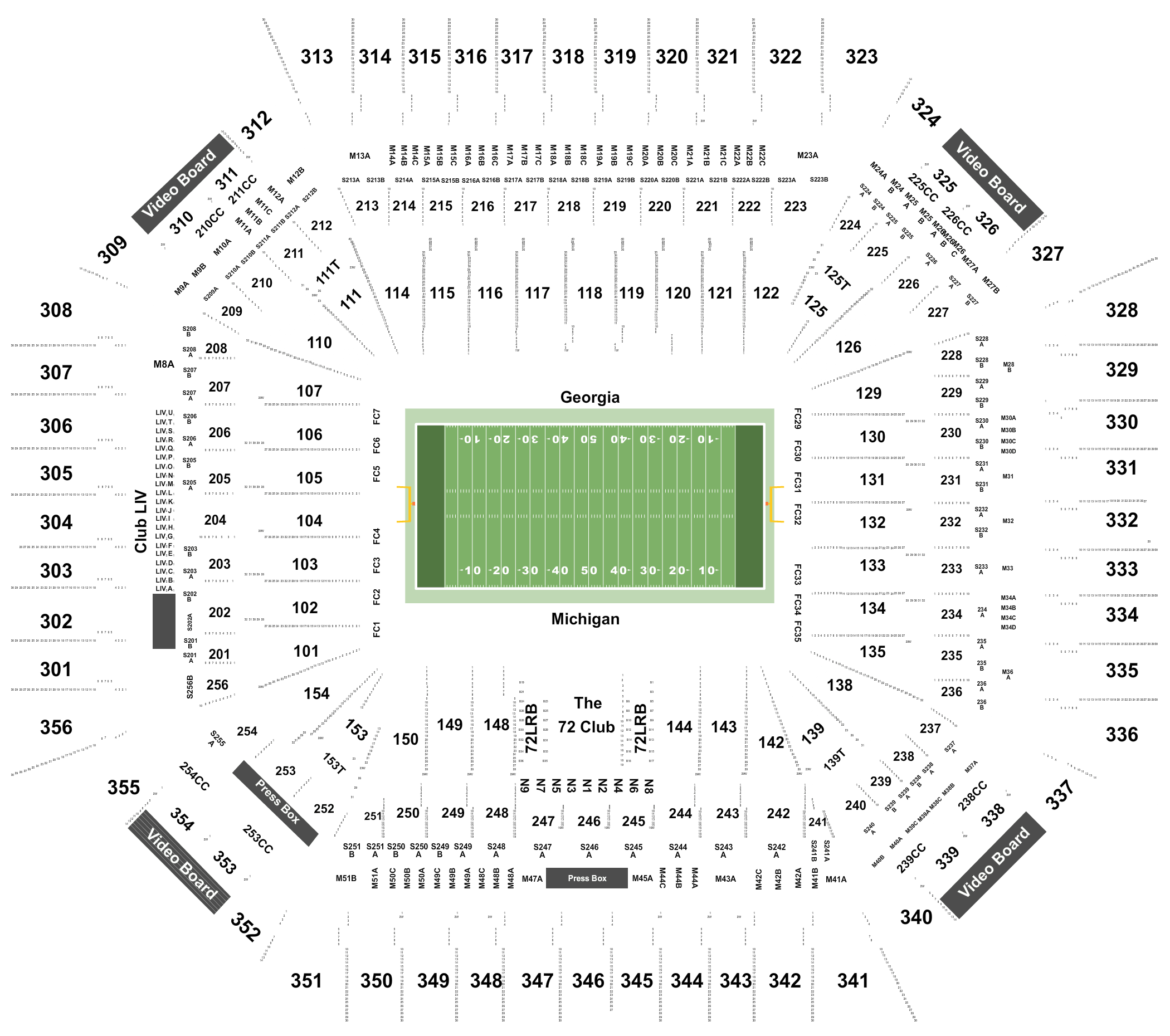 Learn about 104+ imagen hard rock stadium seat views In.thptnganamst