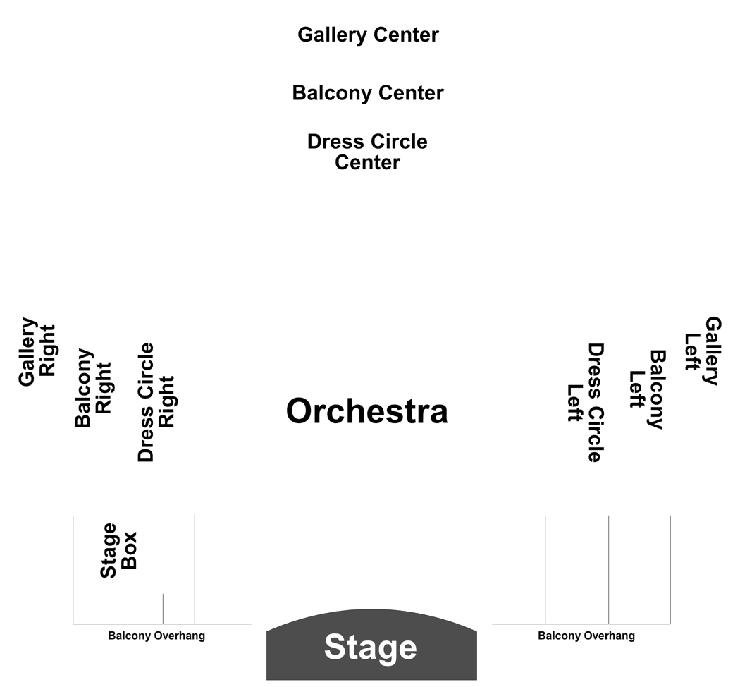 Cal Poly Performing Arts Center Seating Chart