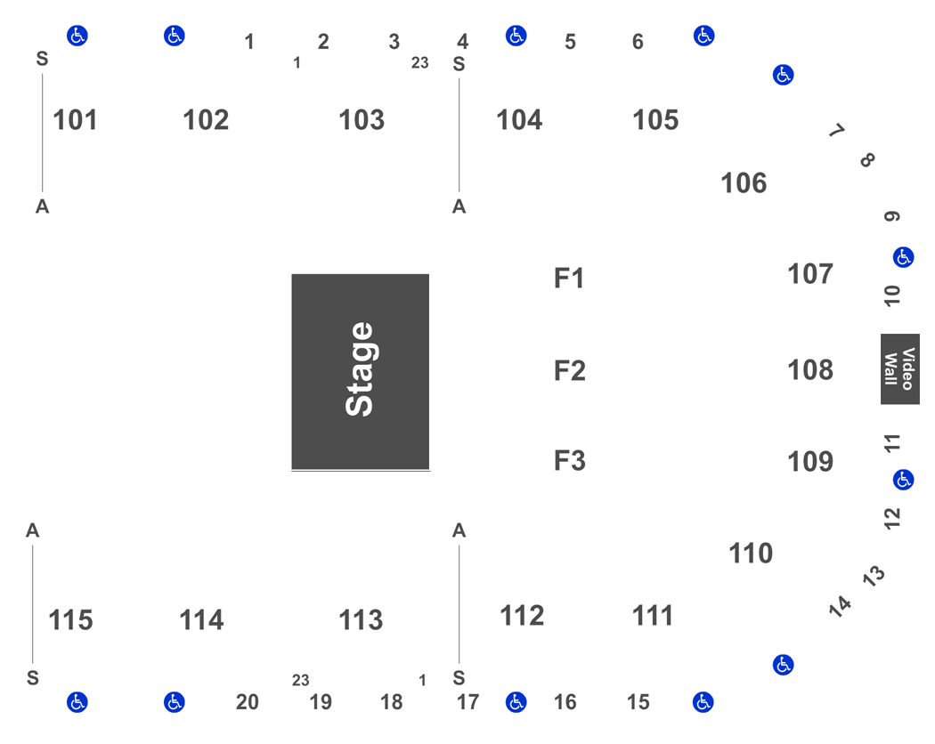 Hartman Arena Seating Chart