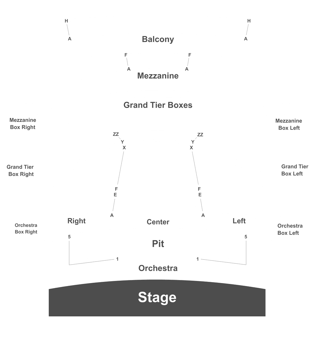 Tobin Center Heb Performance Hall Seating Chart