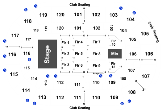 Hertz Arena Seating Chart Estero Fl