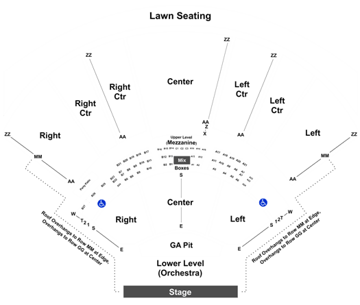 Hollywood casino amphitheatre seating chart maryland heights mo menu