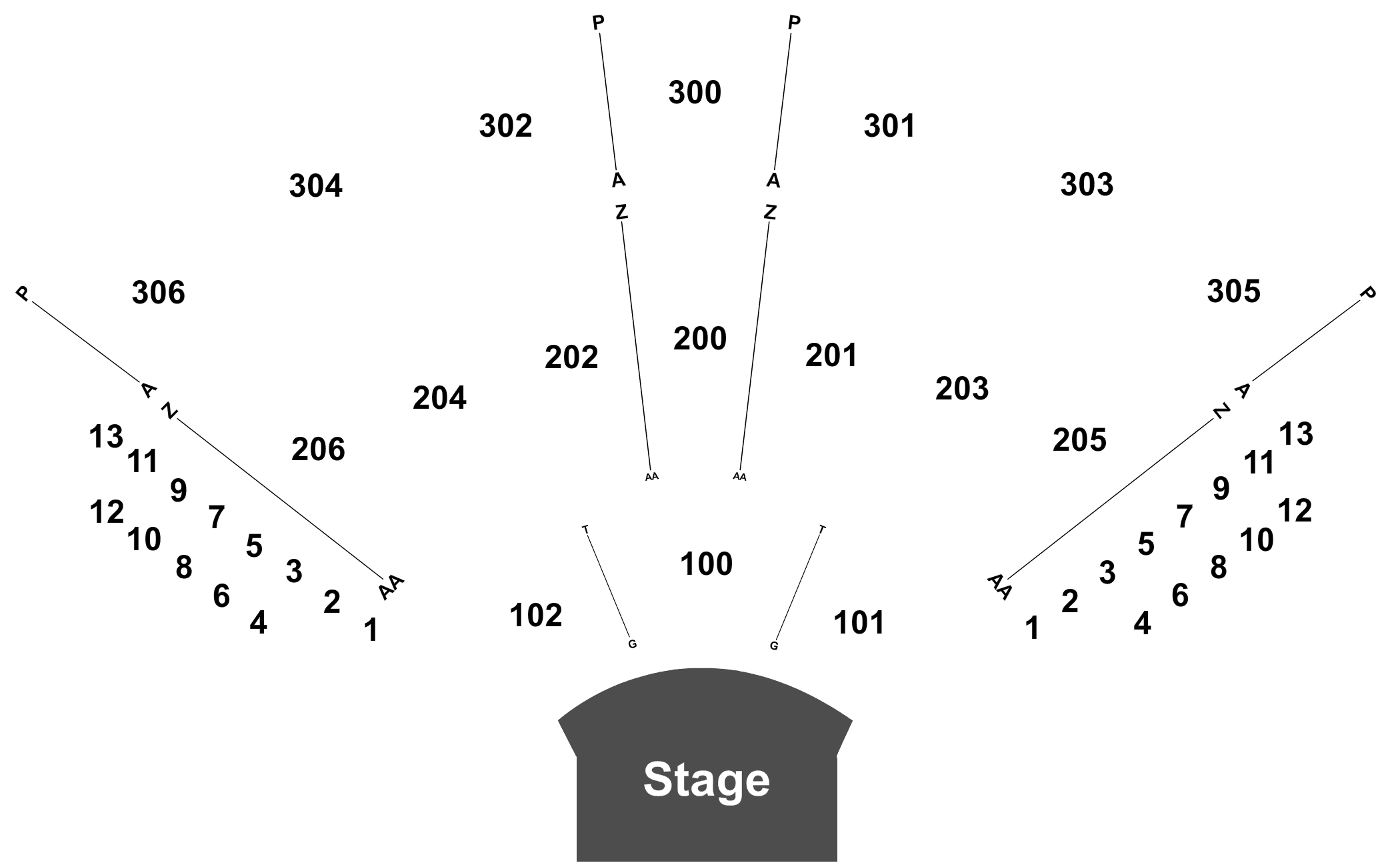 Hulu Theater At Msg Seating Chart