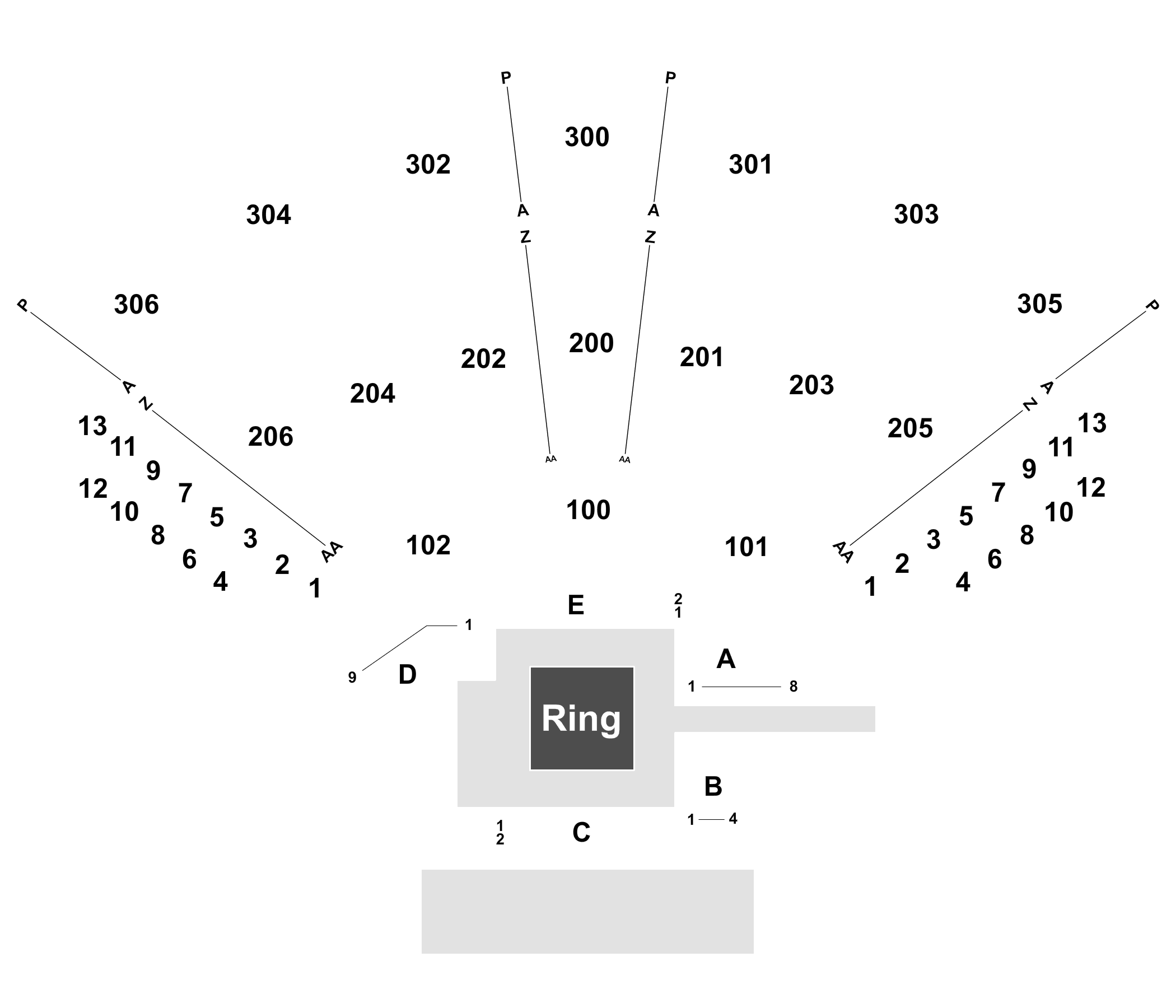 Madison Square Garden Concert Seating Chart With Seat Numbers United