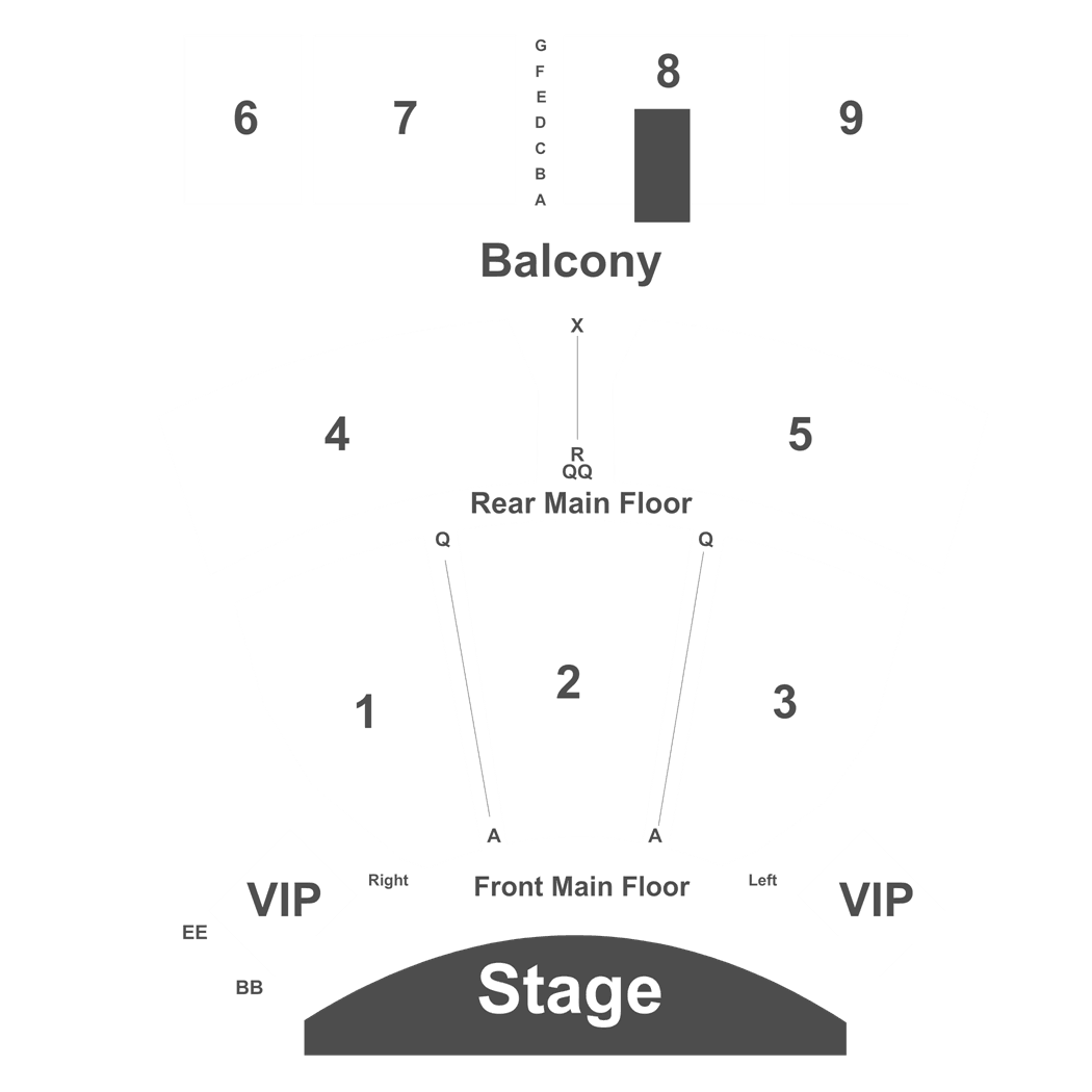 Barry Manilow Vegas Seating Chart