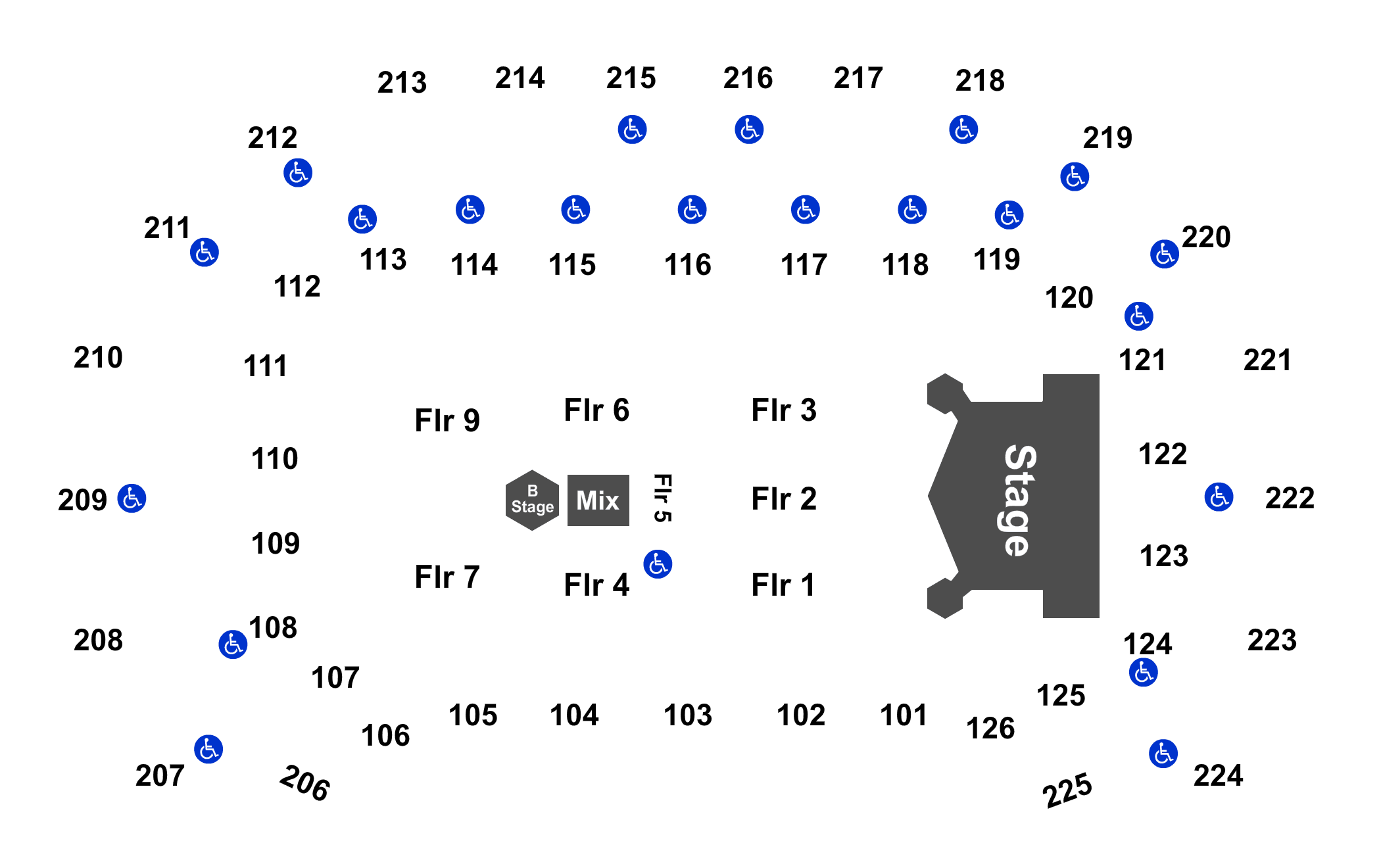 Intrust Bank Arena Detailed Seating Chart