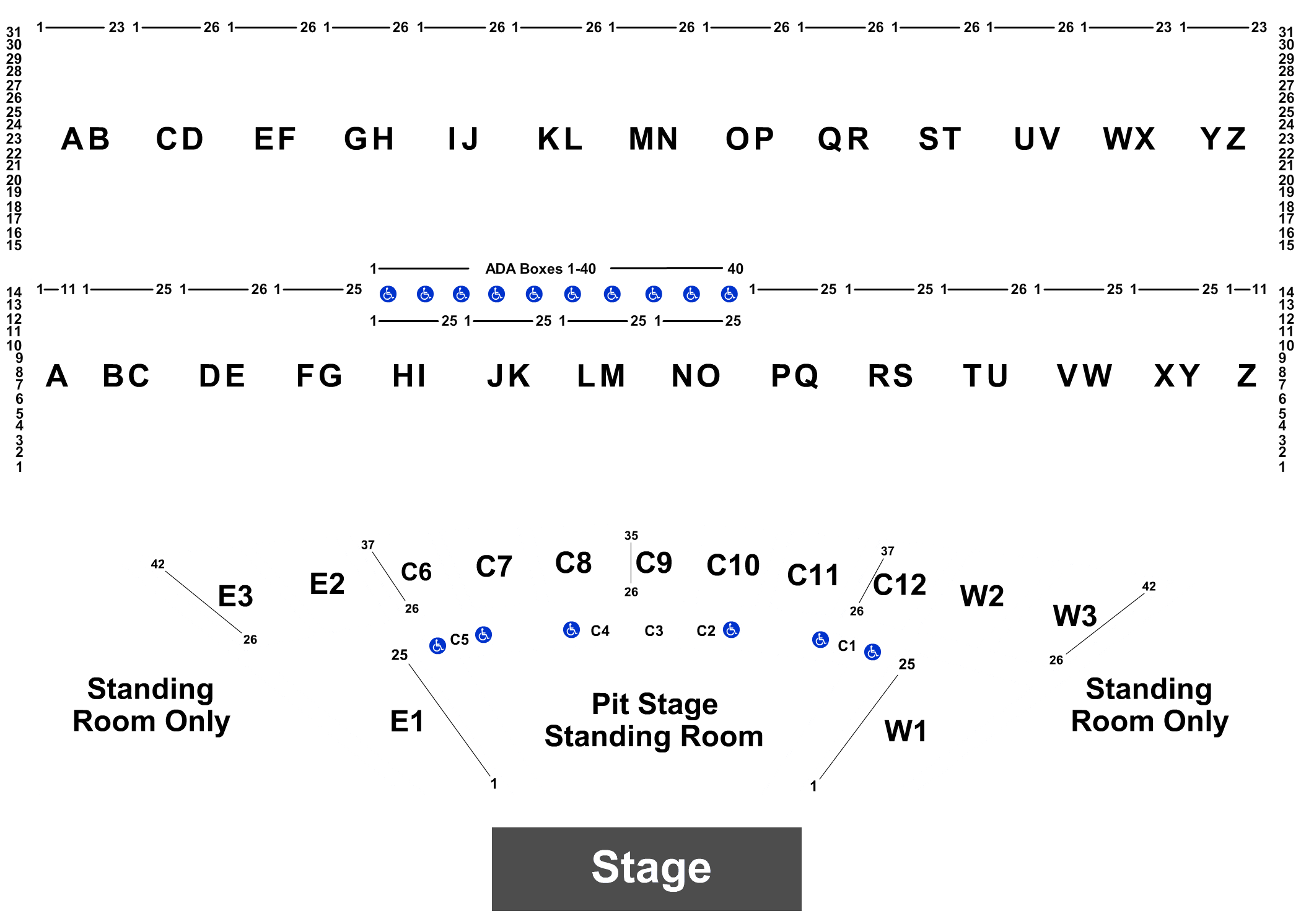 Iowa State Fair Grandstand Seating Chart 2019