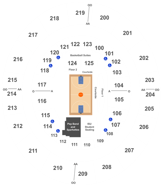 Hulman Civic Center Seating Chart