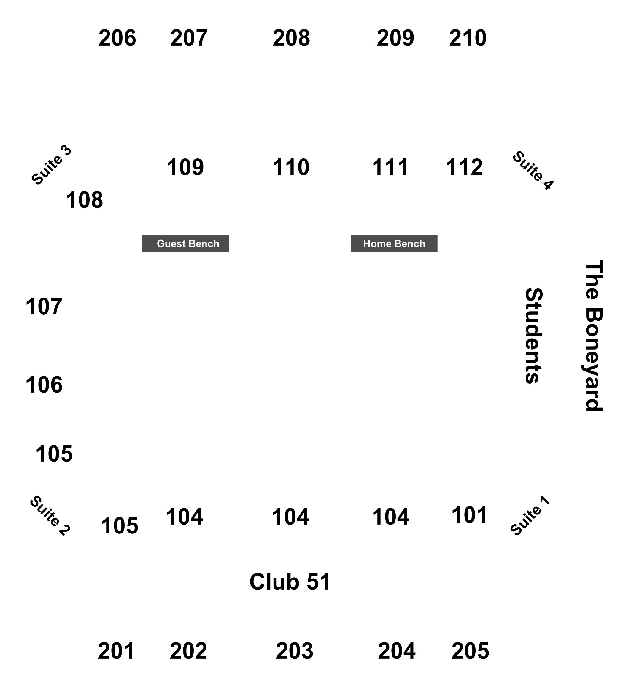 Richardson Indoor Stadium Seating Chart