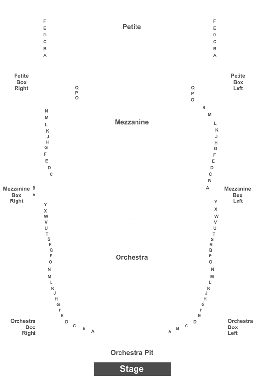 Juanita K Hammons Hall For The Performing Arts Seating Chart