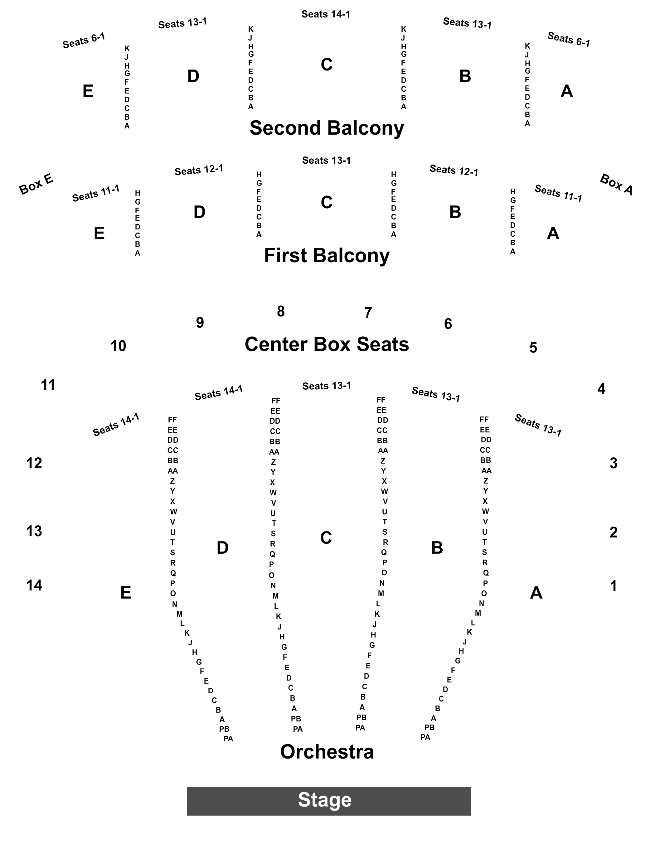 Learn about 100+ imagen keller auditorium seat map - In.thptnganamst.edu.vn