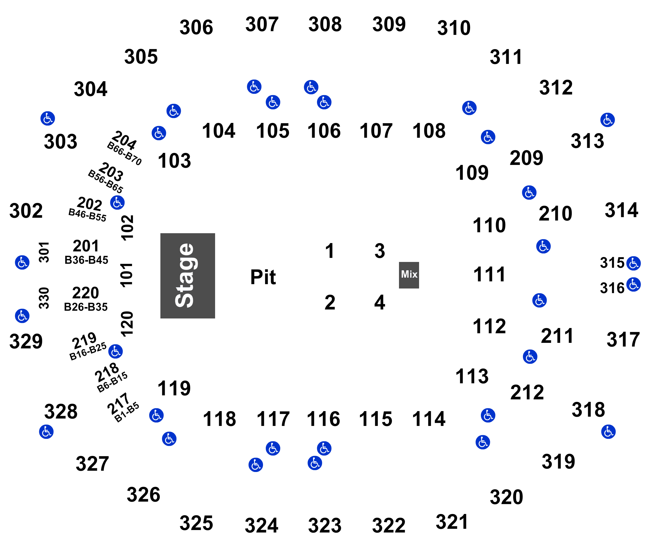 Jason Aldean Yum Center Seating Chart