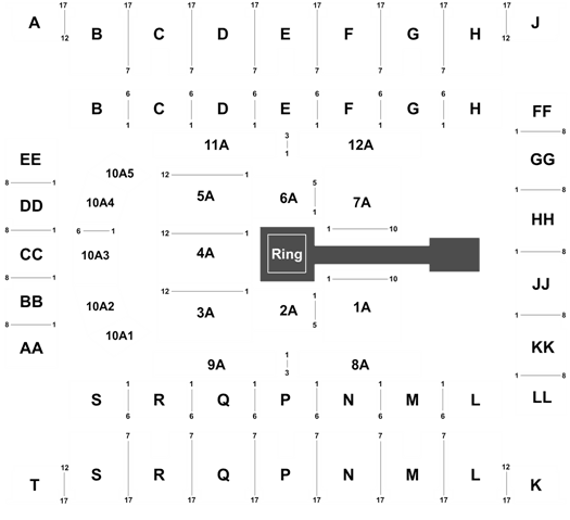 Knoxville Civic Coliseum Seating Chart Wwe