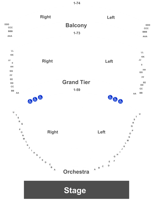 Koger Center Seating Chart