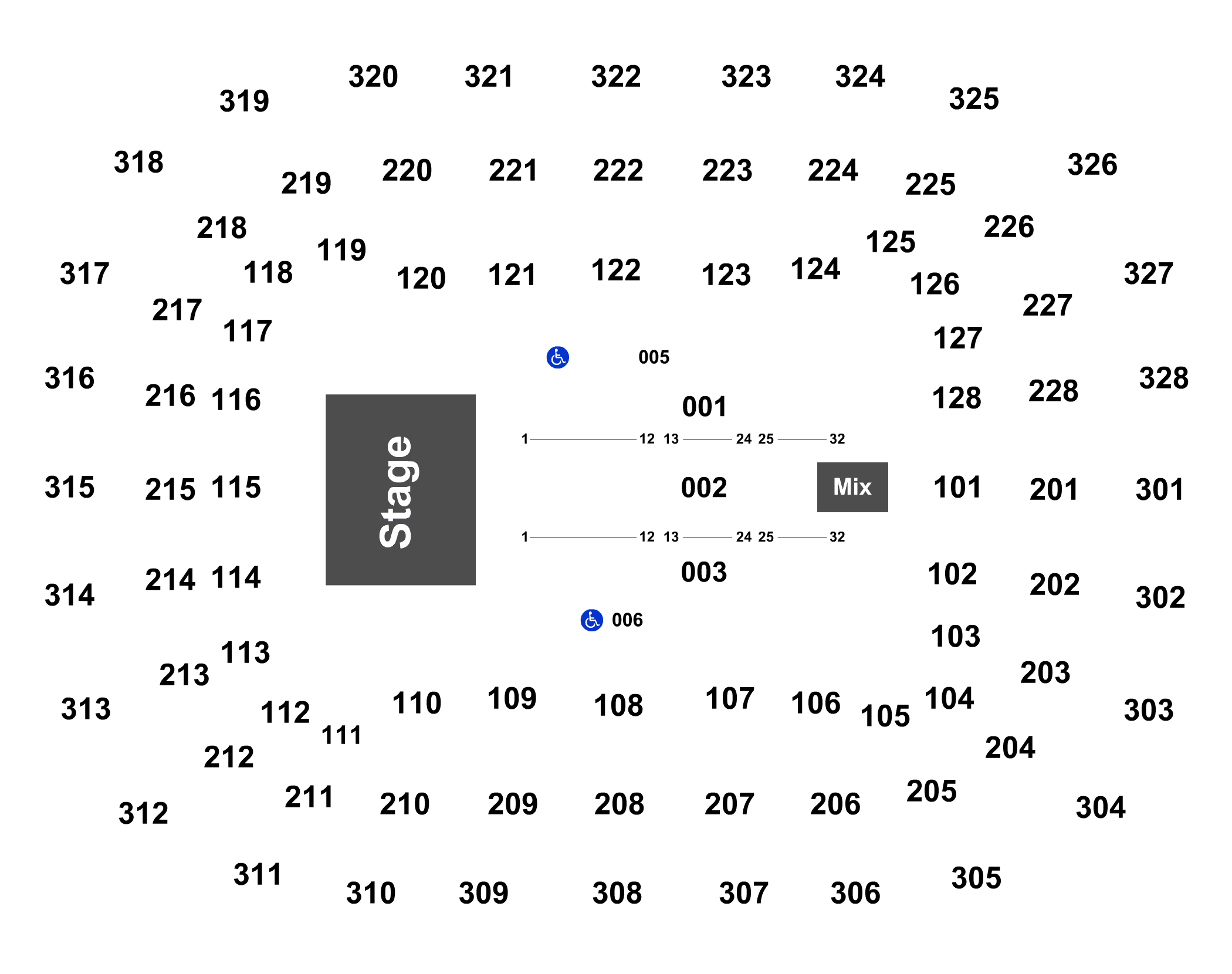 Kohl Center Seating Chart Concert