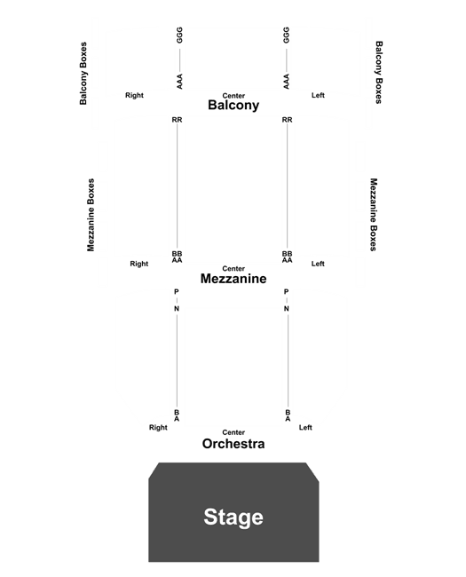 Kuss Auditorium Seating Chart