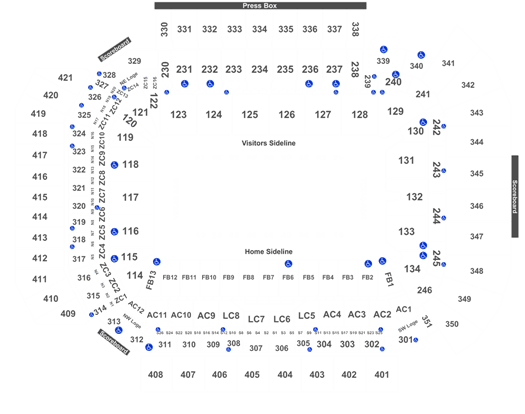 Kyle Field Seating Chart Number Of Rows