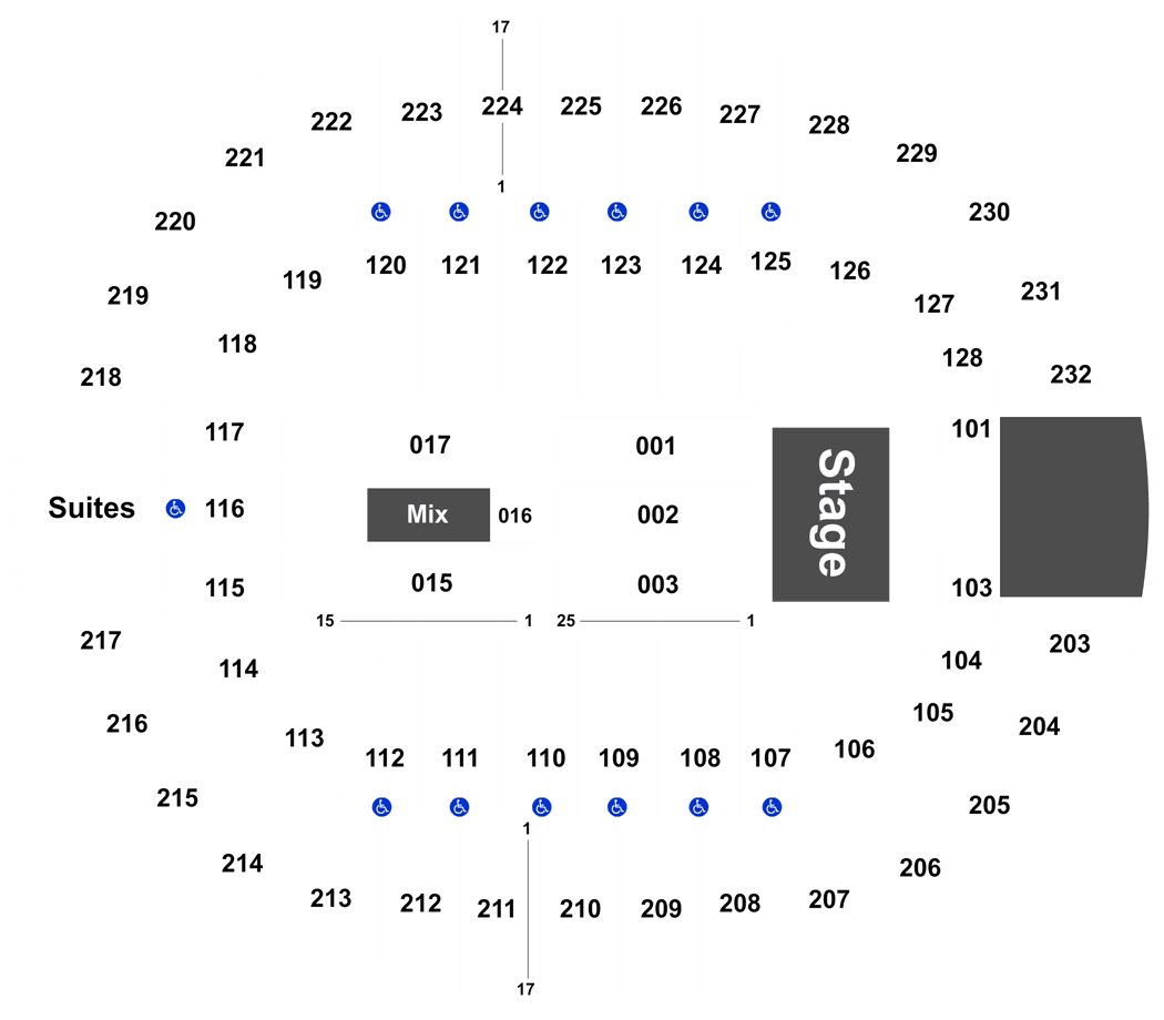 Cajundome Seating Chart For Concerts