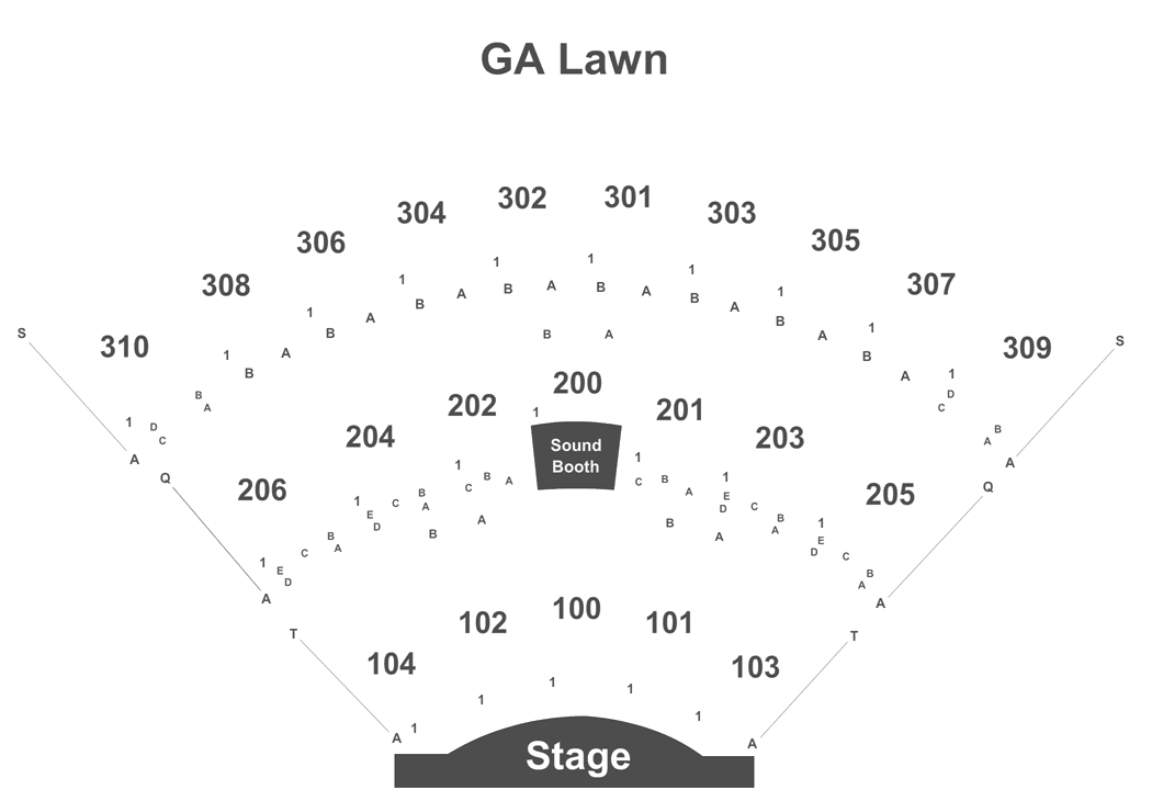 Lakeview Seating Chart
