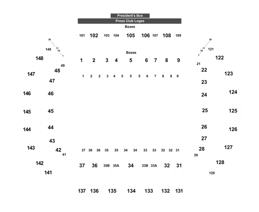 Lavell Edwards Seating Chart