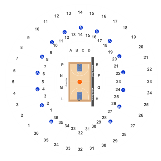 San Jose State Event Center Seating Chart