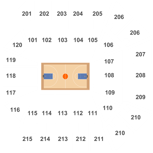 Liacouras Center Basketball Seating Chart