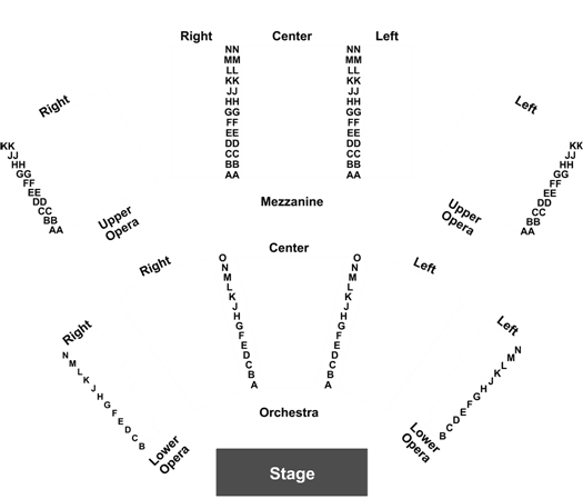 Hubbard Street Dance Seating Chart