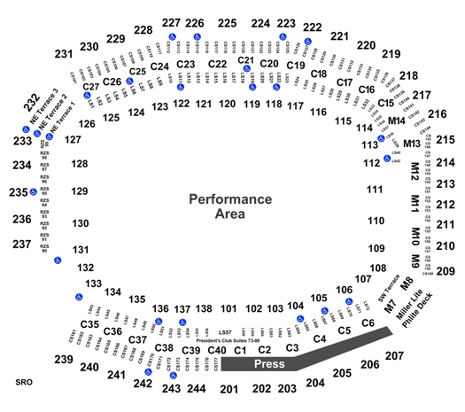 Lincoln Financial Field Seating 