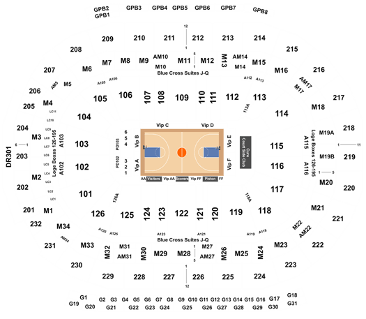 Detroit Pistons Tickets, Detroit Pistons 2023