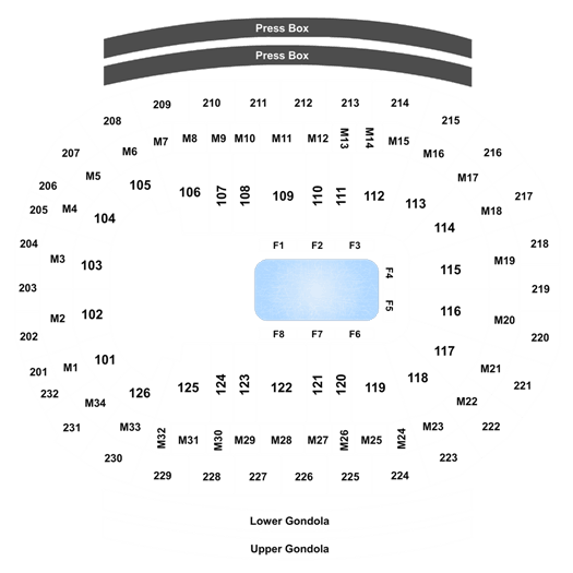 Little Caesars Arena Disney On Ice Seating Chart