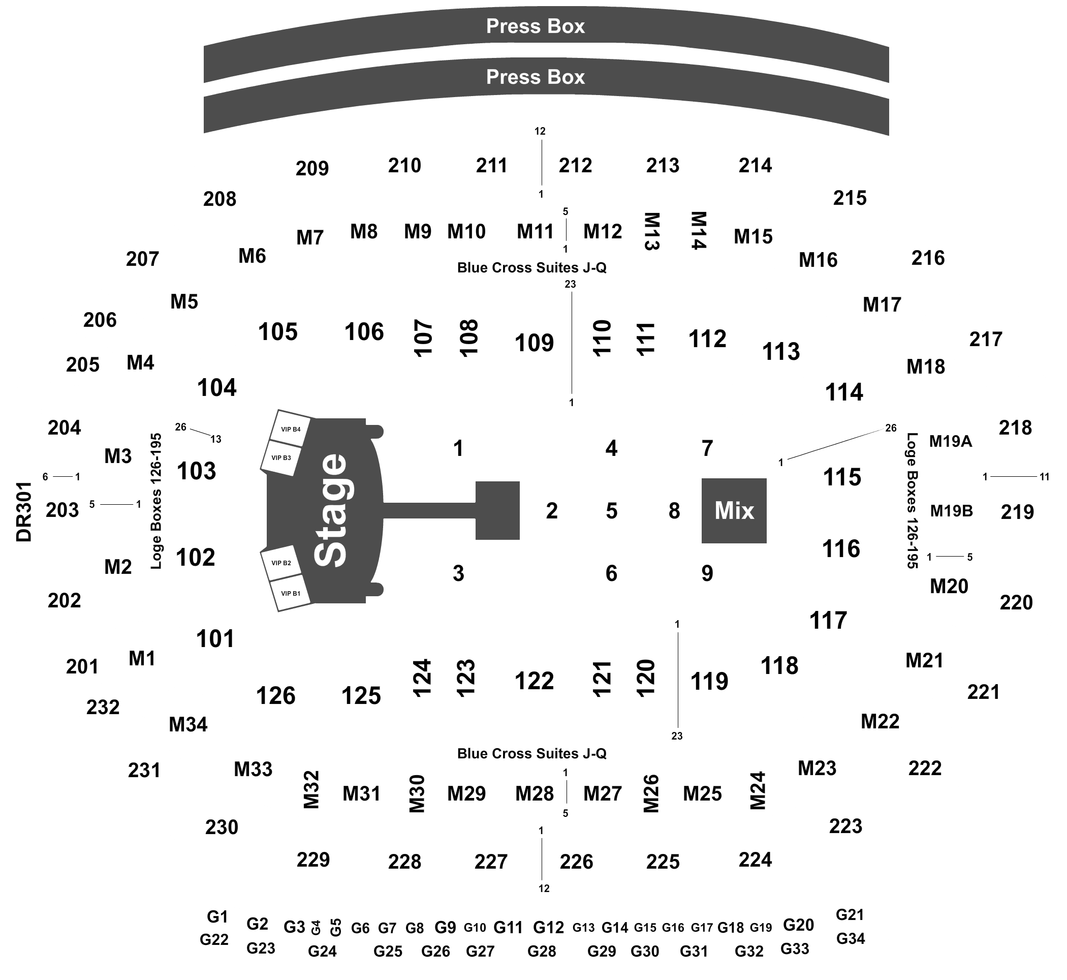 Queen and Adam Lambert Detroit VIP Box Tickets Tue, Oct 10, 2023 730 pm at Little Caesars Arena