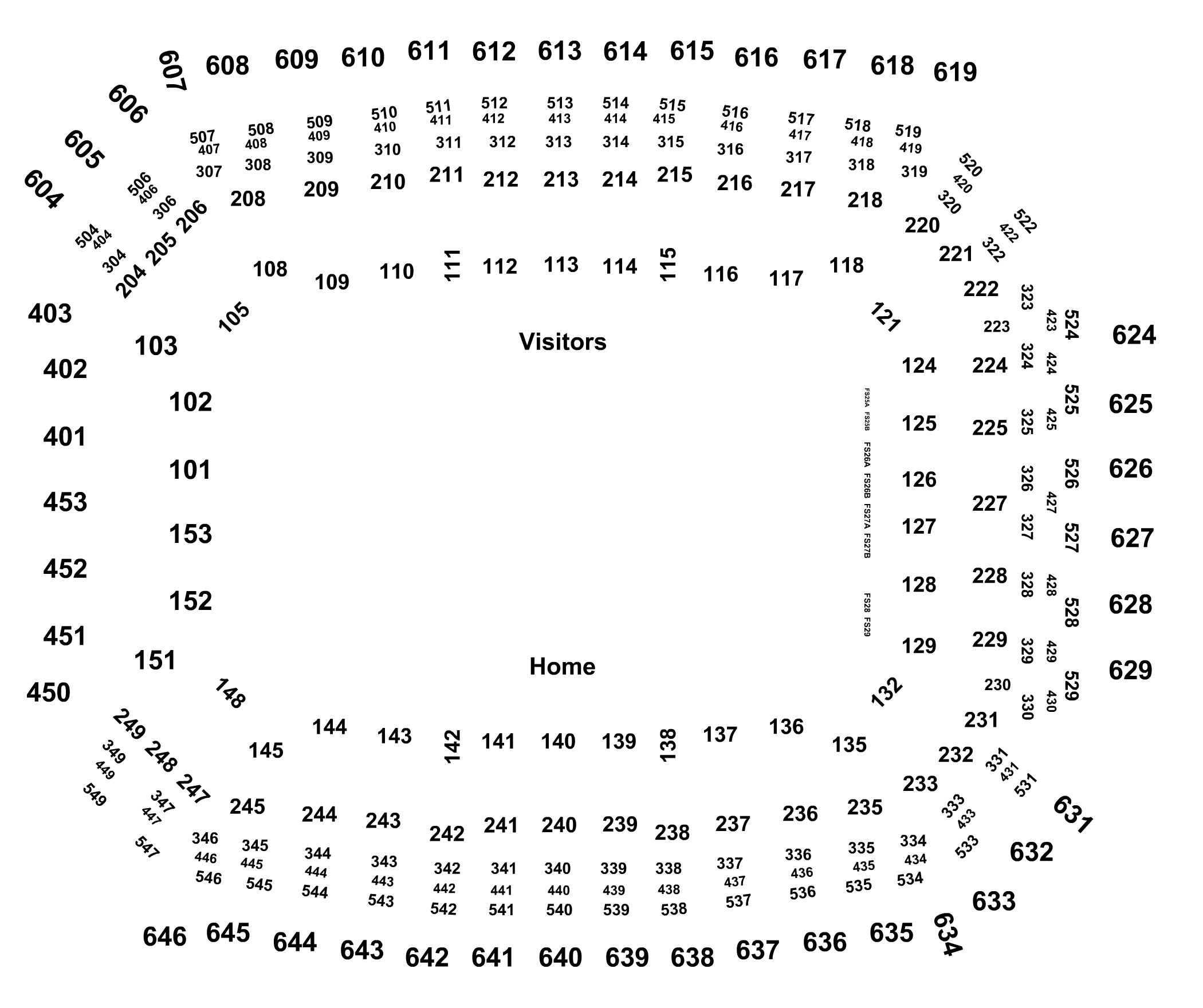 Luke Oil Stadium Seating Chart
