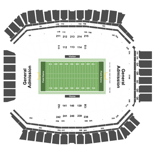 Lucas Oil Stadium Seating Charts 