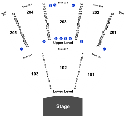 Luxor Believe Theatre Seating Chart