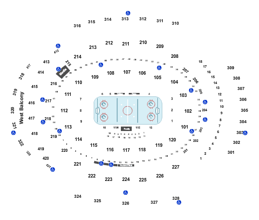 New York Rangers Seating Chart 