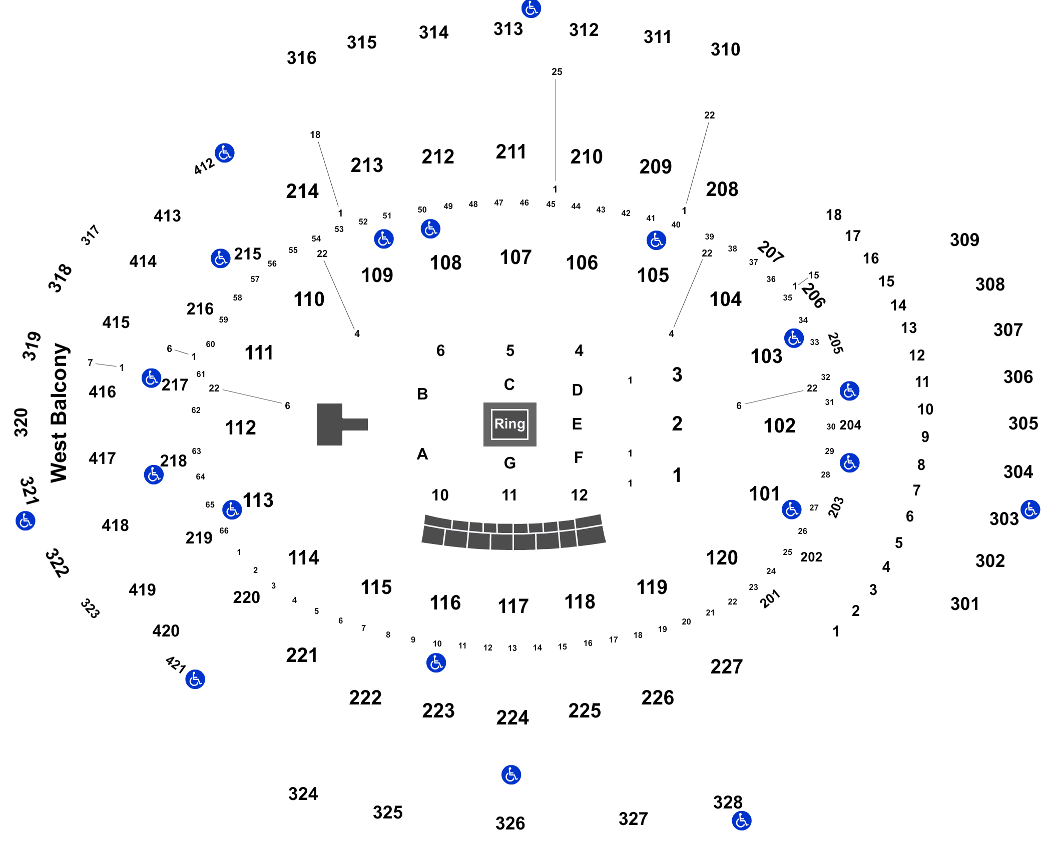 wwe wrestlemania 30 seating chart