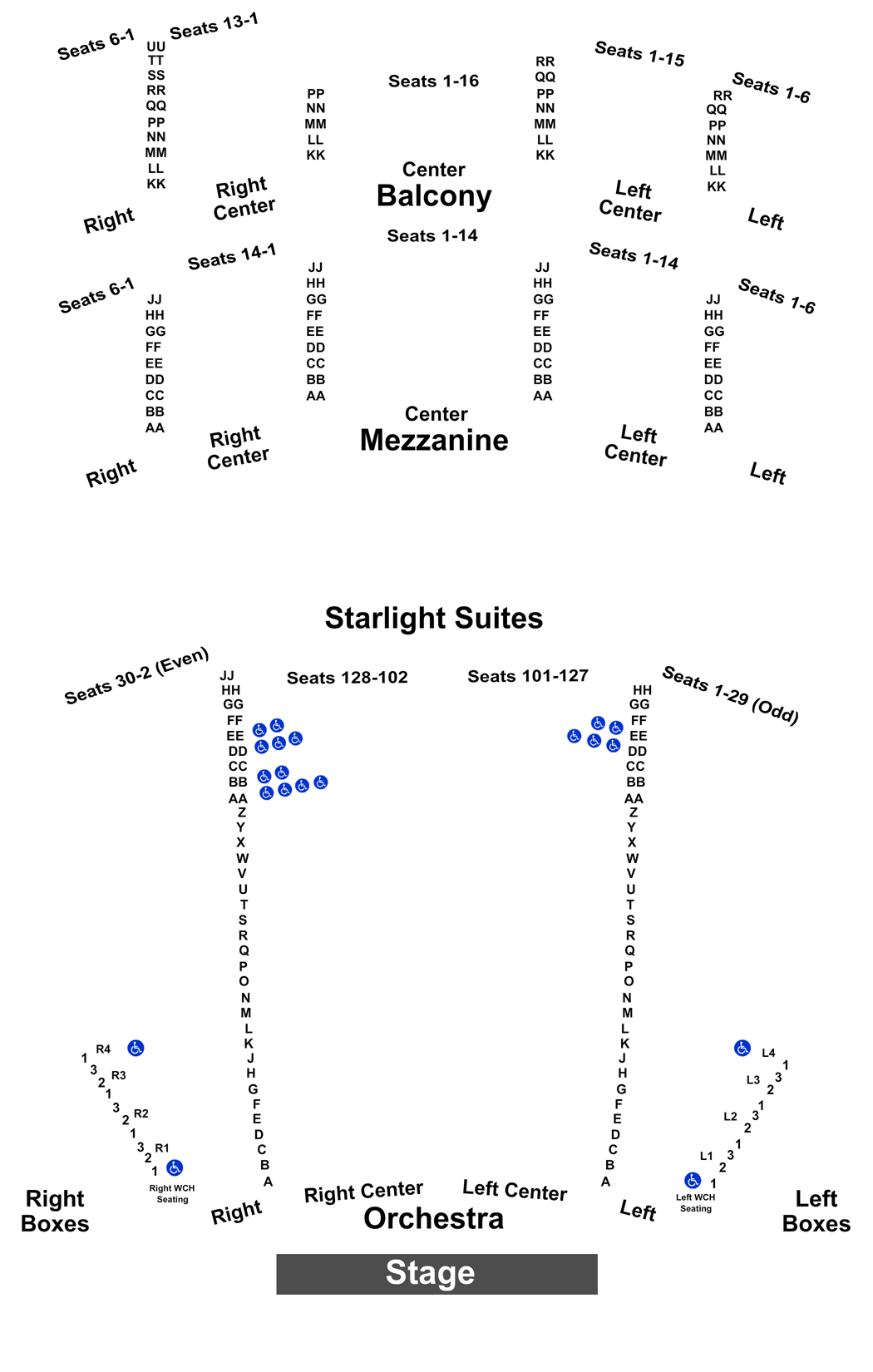Majestic Seating Chart San Antonio Tx