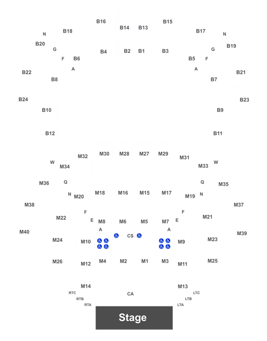 Masonic Temple Detroit Detailed Seating Chart