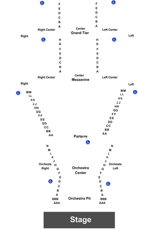 Mcallen Performing Arts Seating Chart