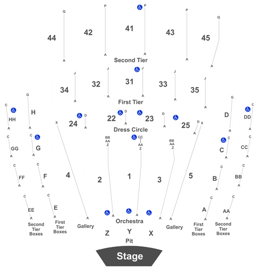 Mccaw Hall Virtual Seating Chart